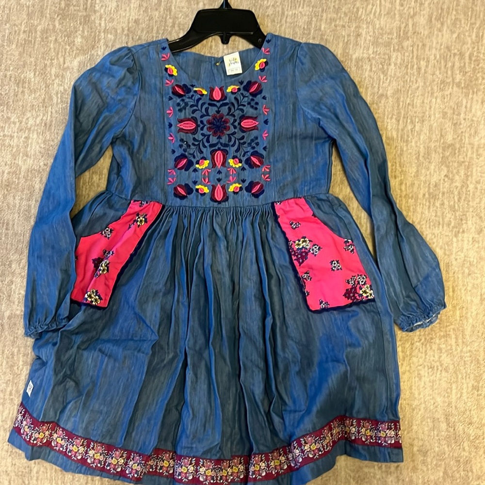 Wildflowers denim dress size 12
